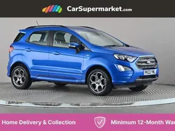 Blue Used 2022 Ford Ecosport ST-Line SUV | £11,697 (Fair price)