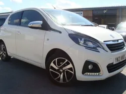 White Used 2021 Peugeot 108 Collection Hatchback | £9,450 (Fair price)