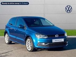 Blue Used 2017 VW Polo SEL Hatchback | £9,448 (Fair price)