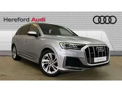 Silver Used 2021 Audi Q7 S-Line SUV | £37,434 (Fair price)