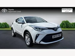 White Used 2023 Toyota C-HR SUV | £19,936 (Good price)
