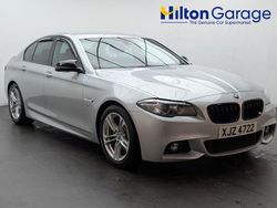 Silver Used 2015 BMW 520 M Sport Sedan | £11,150 (Fair price)