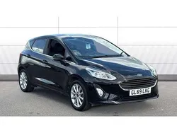 Black Used 2019 Ford Fiesta Titanium Hatchback | £8,077 (Fair price)