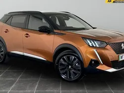 Orange Used 2022 Peugeot e-2008 Premium SUV | £13,495 (Fair price)