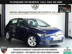 Blue Used 2021 VW Golf VIII S Hatchback | £13,689 (Good price)