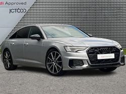 Silver New 2025 Audi A6 Black Edition Sedan | £43,950 (Expensive)