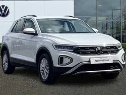 White Used 2023 VW T-Roc Life SUV | £19,295 (Good price)