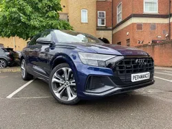 Blue Used 2021 Audi Q8 Black Edition SUV | £47,990 (Fair price)