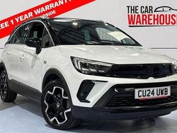 Arctic white p0wp Used 2024 Vauxhall Crossland Ultimate SUV | £16,499 (Fair price)