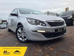 Silver Used 2016 Peugeot 308 Active Estate | £5,495 (Fair price)