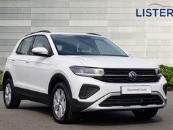 Pure white Used 2025 VW T-Cross Life SUV | £20,990 (A bit pricey)