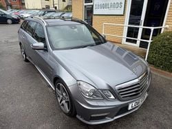 Palladium silver Used 2012 Mercedes E63 AMG AMG Estate | £21,000