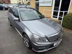 Palladium silver Used 2012 Mercedes E63 AMG AMG Estate | £21,000