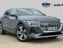 Grey Used 2022 Audi e-tron Sportback S-Line SUV | £23,195 (Fair price)