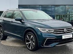 Nightshade blue metallic Used 2023 VW Tiguan R-line SUV | £29,181 (Good price)
