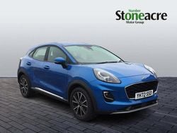 Blue Used 2022 Ford Puma Titanium Hatchback | £13,805 (Good price)