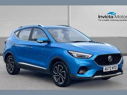 Blue Used 2022 MG ZS Exclusive Sedan | £12,595 (Fair price)