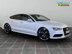 White Used 2017 Audi A7 Sportback Black Edition Hatchback | £13,795 (Good price)