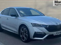 Brilliant silver metallic Used 2024 Skoda Octavia vRS Hatchback | £26,490 (A bit pricey)