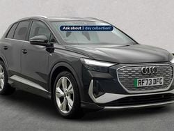 Black Used 2023 Audi Q4 e-tron S-Line SUV | £34,759 (Good price)