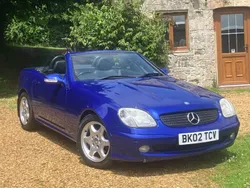Blue Used 2002 Mercedes SLK230 Cabriolet | £3,790 (Expensive)