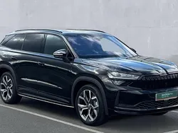 Black magic pearl effect New 2025 Skoda Kodiaq SportLine SUV | £43,250 (Expensive)