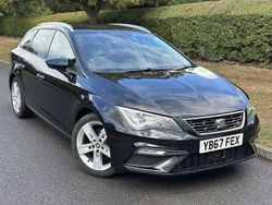 Black Used 2017 Seat Leon FR Estate | £7,990 (Fair price)