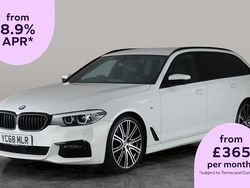 White Used 2019 BMW 530 M Sport Estate | £20,187 (Good price)