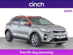 Grey Used 2018 Kia Stonic First Edition SUV | £9,279 (Fair price)