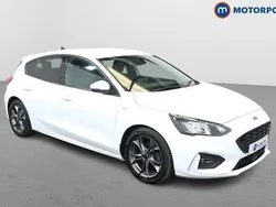 White Used 2021 Ford Focus ST-Line Hatchback | £13,399 (Good price)