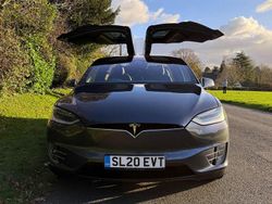 Grey Used 2020 Tesla Model X Performance SUV | £35,995 (Expensive)