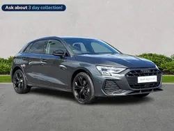 Grey Used 2025 Audi A3 e-tron Black Edition Hatchback | £36,433