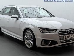 White Used 2019 Audi A4 S-Line Estate | £16,850 (Super price)