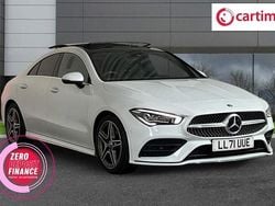 White Used 2021 Mercedes CLA180 AMG line Sedan | £24,750 (Fair price)