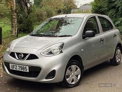 Silver Used 2014 Nissan Micra Visia Hatchback | £4,495 (Fair price)