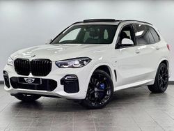 White Used 2021 BMW X5 M Sport SUV | £42,900 (Fair price)
