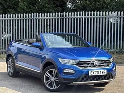 Blue Used 2020 VW T-Roc Cabriolet Design Cabriolet | £19,995 (Fair price)