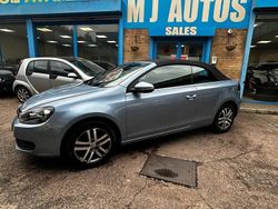 Blue Used 2012 VW Golf Cabriolet S Cabriolet | £4,995
