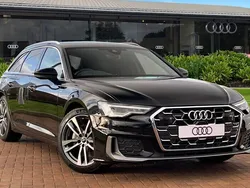 Black New 2025 Audi A6 S-Line Estate | £47,980 (Good price)