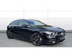 Black Used 2020 Mercedes A35 AMG Executive Hatchback | £22,436 (Fair price)