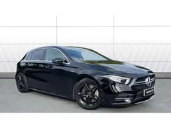 Black Used 2020 Mercedes A35 AMG Executive Hatchback | £22,415 (Fair price)