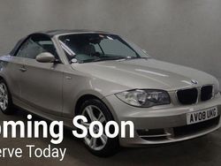 Silver Used 2008 BMW 125 Cabriolet Luxury Line Cabriolet | £5,750