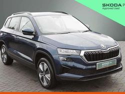 Petrol blue metallic Used 2022 Skoda Karoq SE Drive SUV | £18,846 (Fair price)