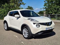 White Used 2018 Nissan Juke Tekna SUV | £9,495 (A bit pricey)
