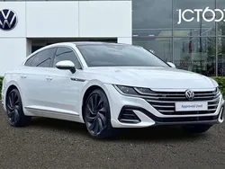 White Used 2024 VW Arteon R-line Hatchback | £33,660 (Expensive)