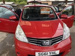 Red Used 2011 Nissan Note Acenta MPV | £1,495 (Good price)
