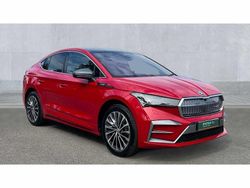 Velvet red metallic Used 2024 Skoda Enyaq iV LAURIN & KLEMENT SUV | £34,750