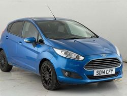 Blue Used 2014 Ford Fiesta Titanium Hatchback | £2,460 (Fair price)