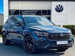 Blue Used 2022 VW Touareg Black Edition SUV | £44,989 (Fair price)