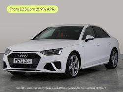 White Used 2023 Audi A4 S-Line Sedan | £22,633 (Good price)